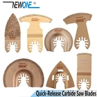 Лезвия для пилы NEWONE, карбидные, быстросъемные, для многофункционального инструмента Dewalt Black  Decker Fein