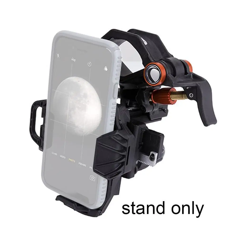 newest 1pcs universal smartphone adapter mobile cell phone mount for celestron nexyz 3 axis astronomical telescope accessories free global shipping