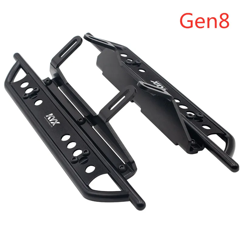 

KYX Racing Side Step Running Boards Foot-Plate for 1/10 RC Crawler Redcat Gen8 Scout II (Aluminum)