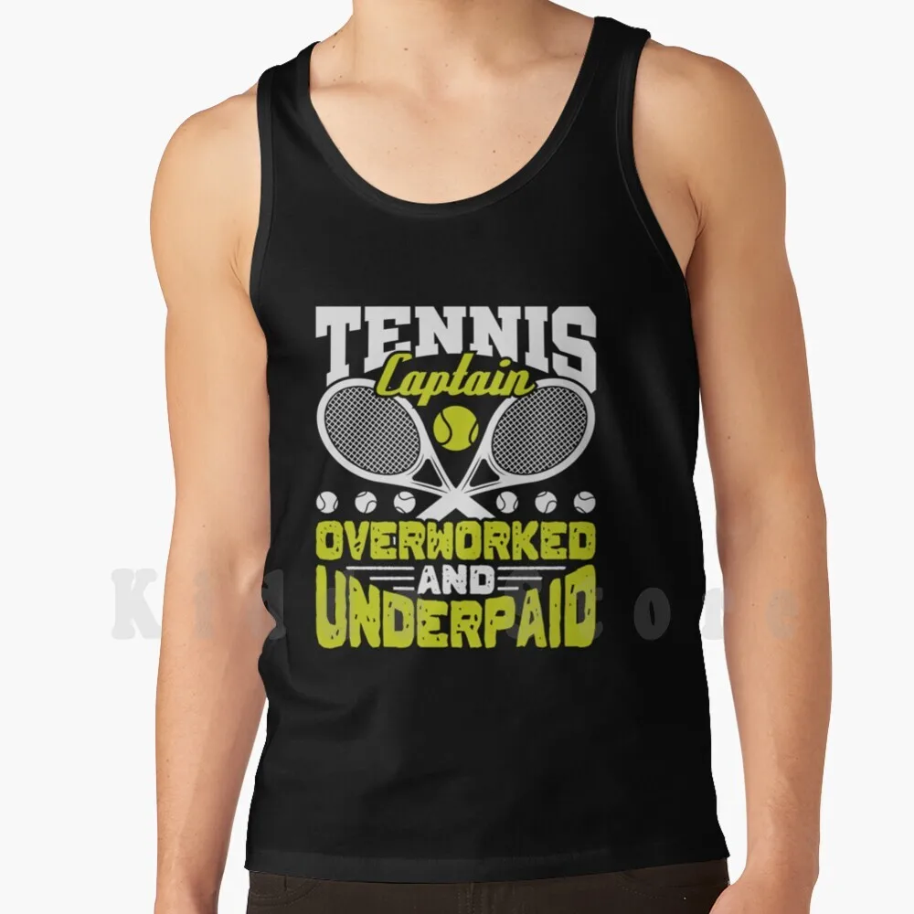 

Теннисные майки Captain, переработанные и нижнее белье, майки, теннисная команда без рукавов, команда капитана тенниса