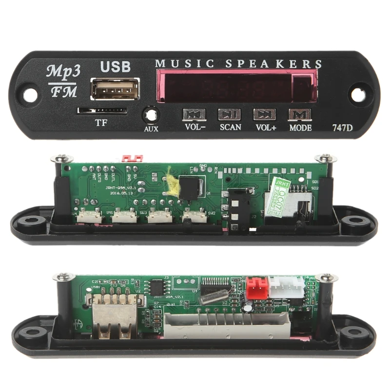 Микро-usb мощный TF Радио MP3 декодер аудио плата для автомобиля дистанционного