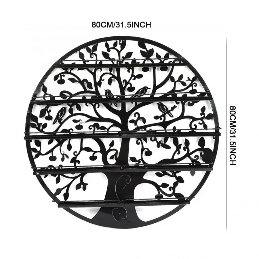 Настенный Круглый Стеллаж для хранения лака ногтей стеллаж демонстрации стенд