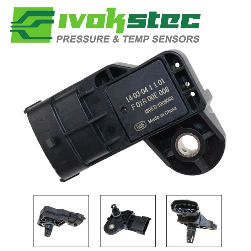 Совершенно новый датчик абсолютного давления в коллекторе датчики карты для Chery