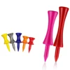 Plastic 50pcs/bag Step Down Golf Tees new multicolor Golf Tee Colorful Best for all Over Sized for golfer gift 6 sizes 1