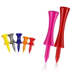 Пластиковые 50-дневные Понижающие тройники для гольфа, Новые разноцветные тройники для гольфа, лучший выбор для всех размеров, для гольфов, подарок, 6 размеров