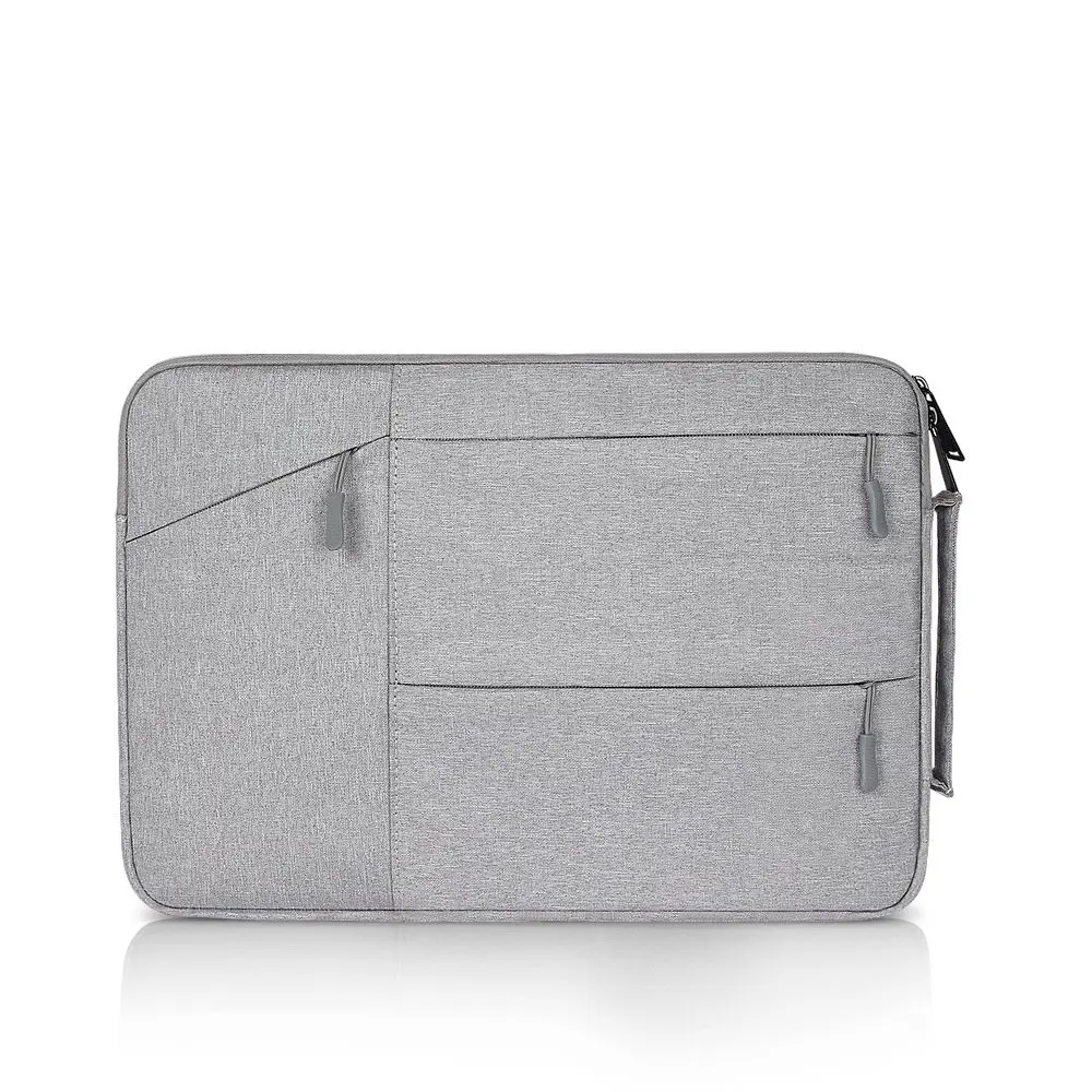 Grey Сумка для ноутбука Macbook Air 11 1" Pro retina 12 14 15 15,6 дюймов чехол для ноутбука чехол для планшета Xiaomi Air hp Dell - Цвет: Grey