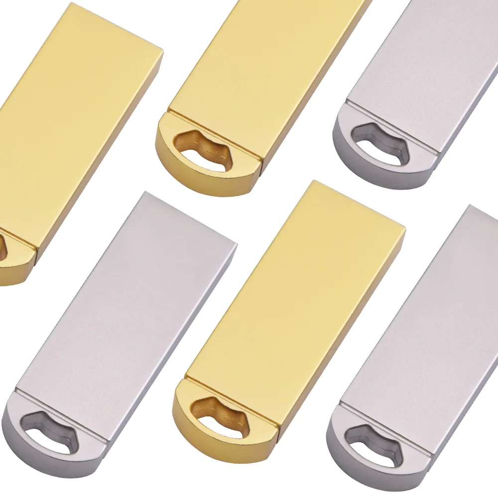 Usb 2 0 металлический флеш накопитель 64 ГБ 32 16 8 4 Гб|USB флэш-накопители| |