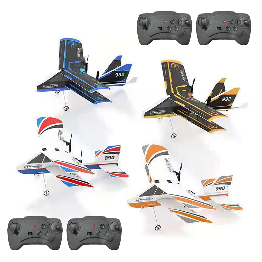 

Remote Control Airplane 2.4G Fighter Hobby Plane Glider Airplane EPP Foam Toys RC Plane Kids Gift