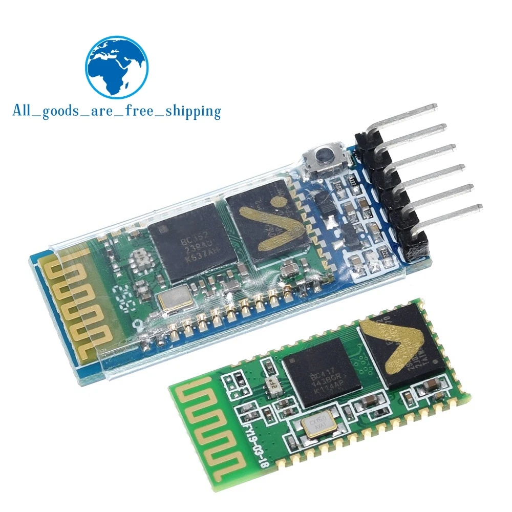 TZT HC05 HC 05 master slave 6pin JY MCU анти реверс интегрированный Bluetooth серийный сквозной модуль
