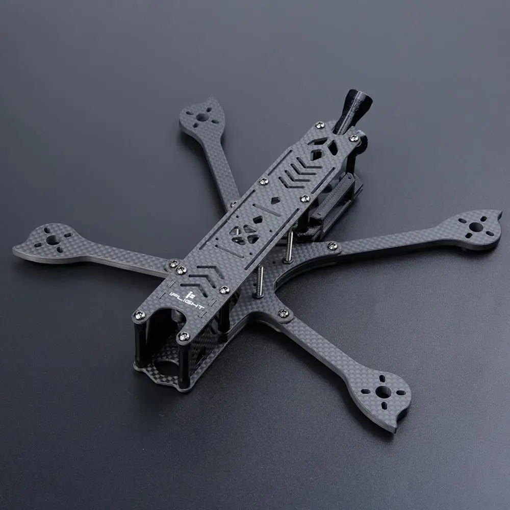 IFlight DC5 222 мм 5 дюймов HD FPV рама для фристайла с 5 мм рукояткой совместимая 5-дюймовая опора для DJI FPV воздушный блок DJI цифровая FPV система