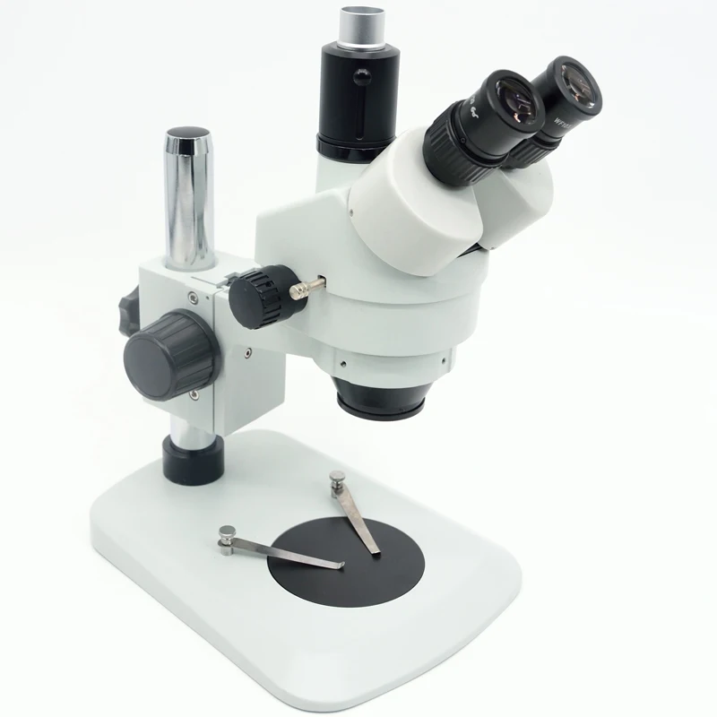 Фото FYSCOPE 7X-45X Table Pillar Stand Zoom Magnification Trinocular Stereo Microscope+144 LED Инструменты FYSCOPE 7X-45X Table Pillar Stand Zoom Magnification Trinocular Stereo Microscope+144 LED Инструменты