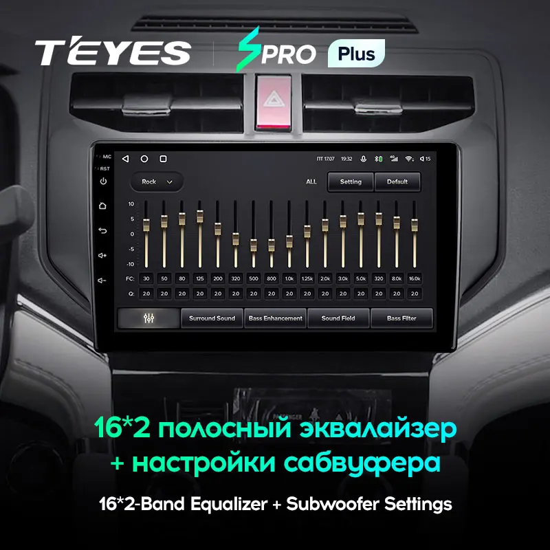 TEYES SPRO Plus For Toyota Rush 2017 - 2020 Car Radio Multimedia Video Player Navigation GPS Android 10 No 2din 2 din dvd | Автомобили и