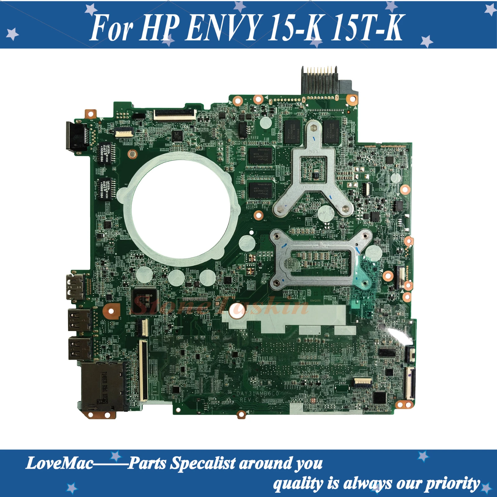 Высокое качество 763587 001 аккумулятор большой емкости для HP 15 K Материнская плата