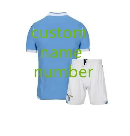 Детская Biancocelesti Футболка camiseta local Immobile Sergej jersey de alta calidad Lazio 19 20 traje infantil - Цвет: custom