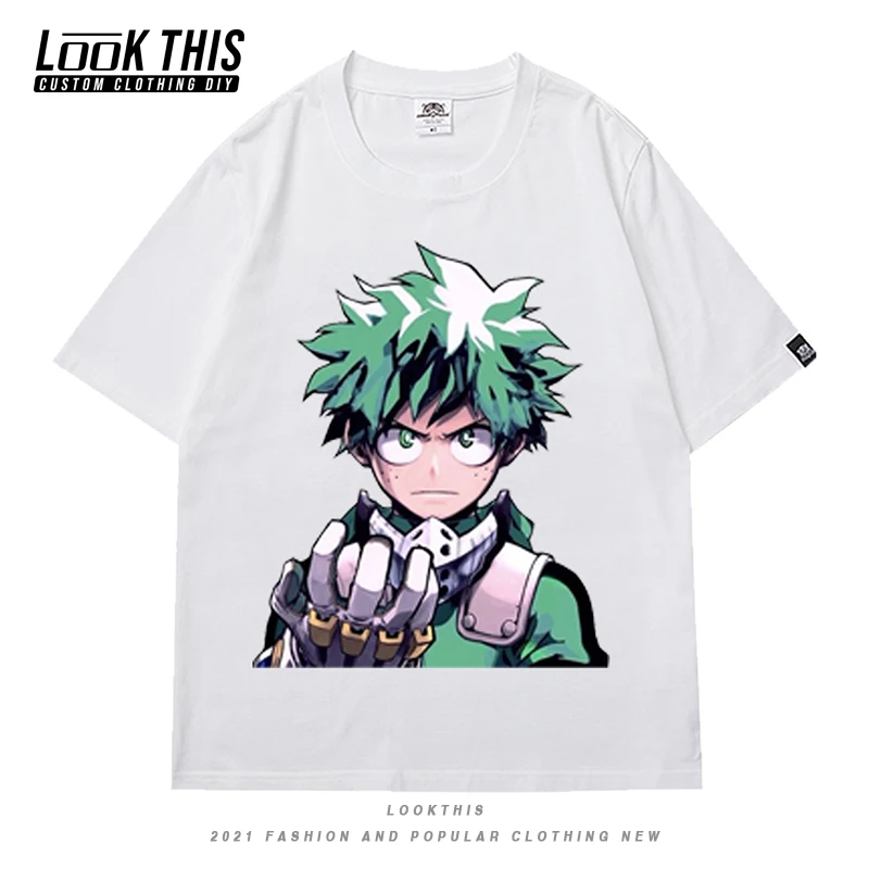 

My Hero Academia Children Kawaii Cool Deku Tshirt Boku No Hero Academia Graphic Hot Japanese Anime T Shirt Tees Kids Print Tops