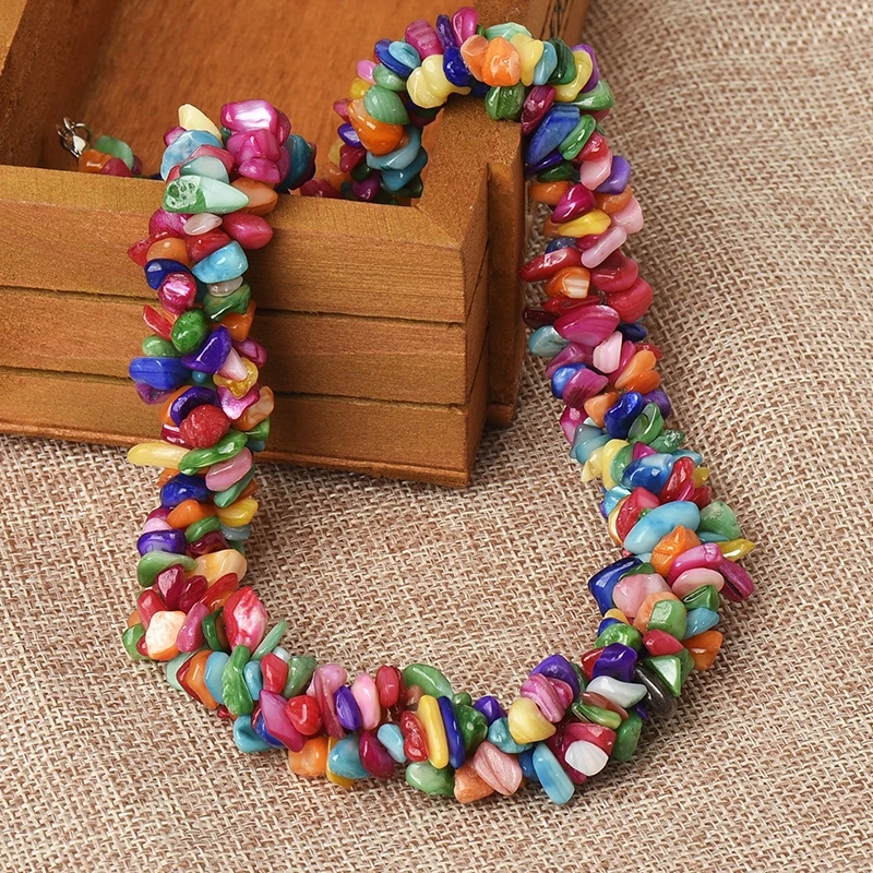 Ожерелье из натурального камня 5-8 мм | Украшения и аксессуары