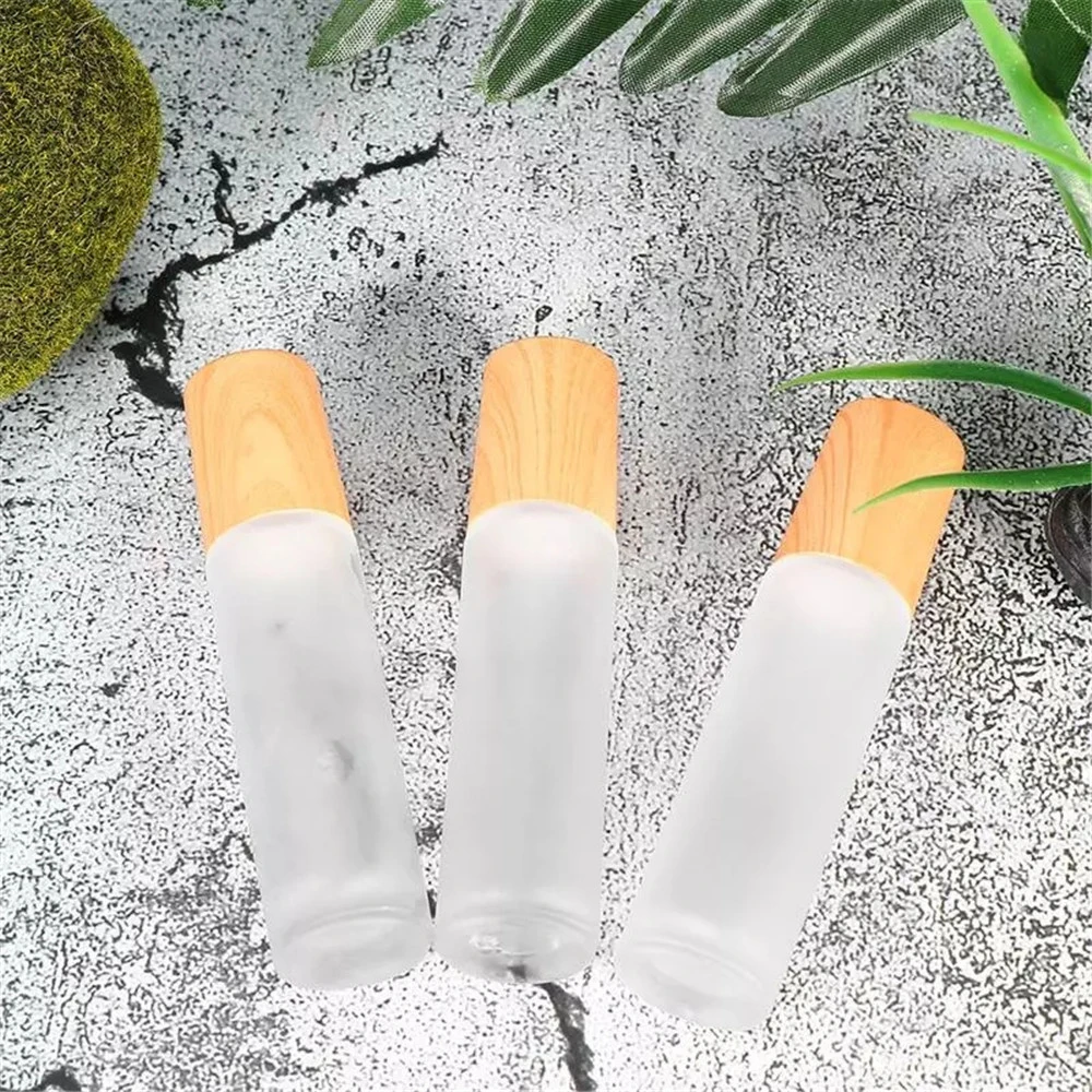 

5pcs 10ml Empty Roller Bottles Glass Bottles Essential Oil Roller Bottles With Glass Roller Balls Lotion Bottles