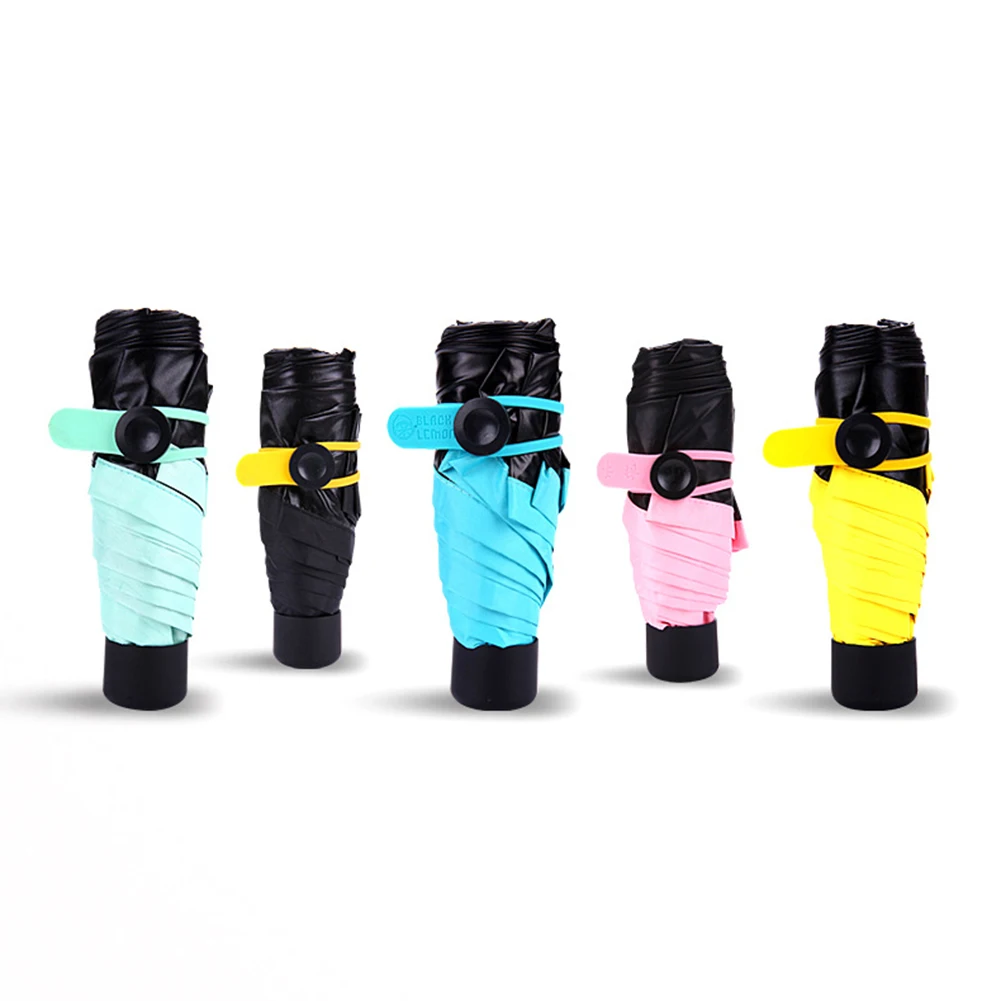 Маленький складной мини Карманный Зонт 180 г женские водонепроницаемые