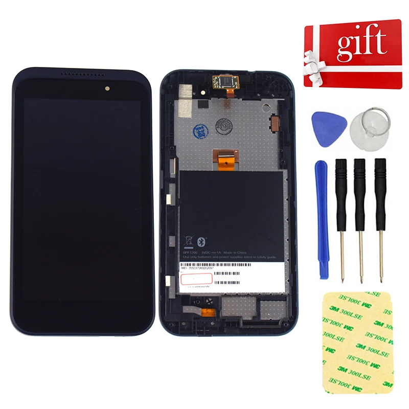 

For HTC Desire 320 LCD Display Panel Screen Module Monitor Touch Screen Digitizer Sensor Glass Assembly with Frame Replacement