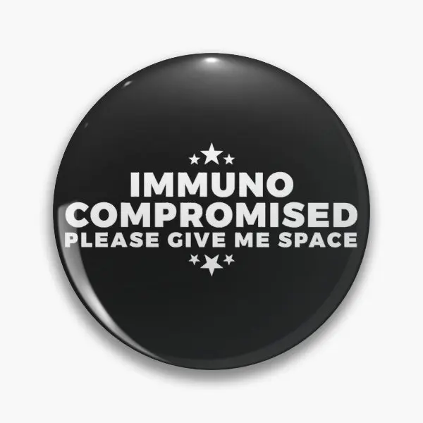 

Immunocompromised - Please Give Me Space Soft Enamel Pin Badge Badge Lapel Pin Brooch Jewelry for Women Fashion Gift