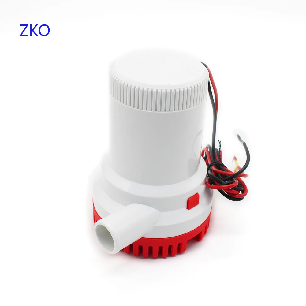 DC 12 V/24 V высокое Давление 2000GPH Электрический погружной лодка откачивающий насос