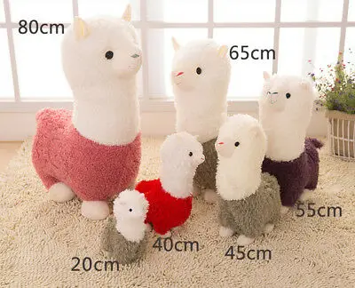 Мультяшные плюшевые игрушки альпака/трава грязевая лошадь животные мягкие милые