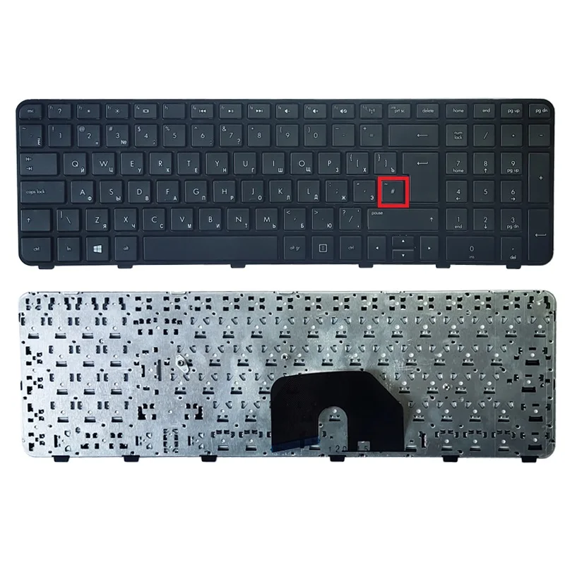 

NEW Russian black keyboard for HP dv6-6000eh dv6-6b55 dv6-6c05 634139-211 640436-211 RU laptop keyboard