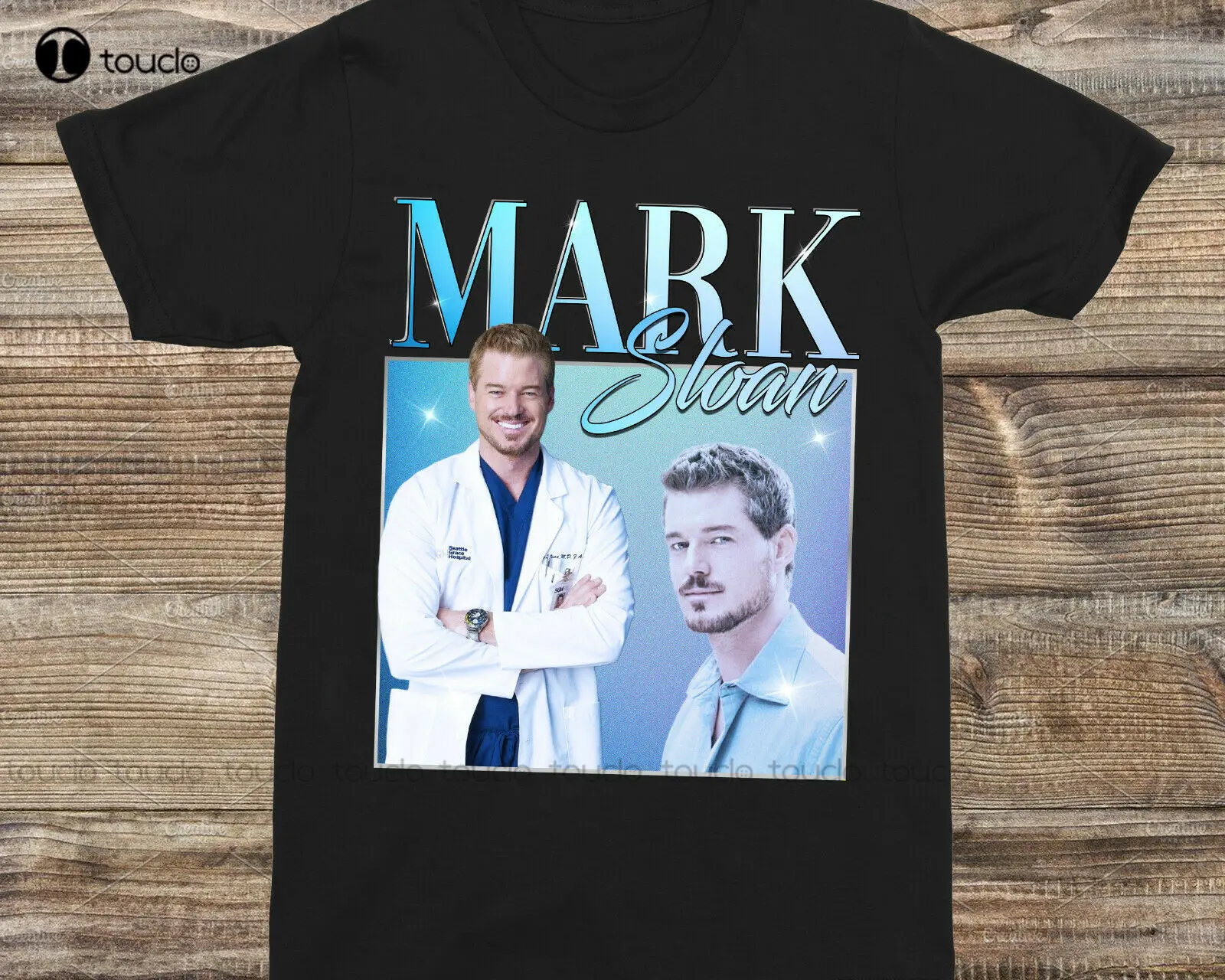 

Mark Sloan Grey'S Anatomy Eric Dane 90S Vintage T-Shirt Shirt Dresses For Women Cotton Tee Shirts S-5Xl Unisex