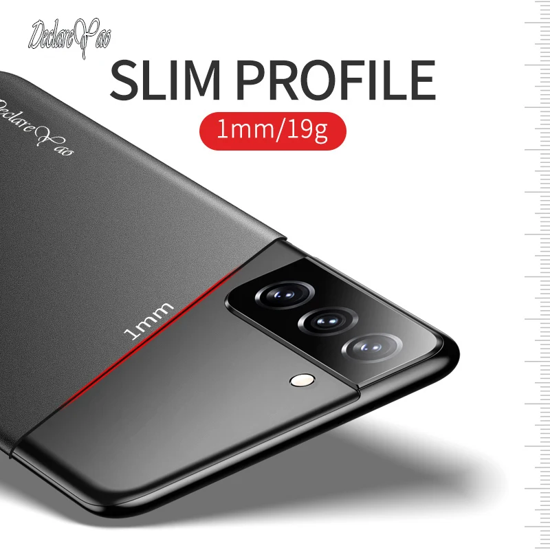 S22 Ultra Case DECLAREYAO Fashion Slim Frosted Coque For Samsung Galaxy S21 S20 S10 5G S9 S8 Plus Lite FE Matte Hard Cover | Мобильные