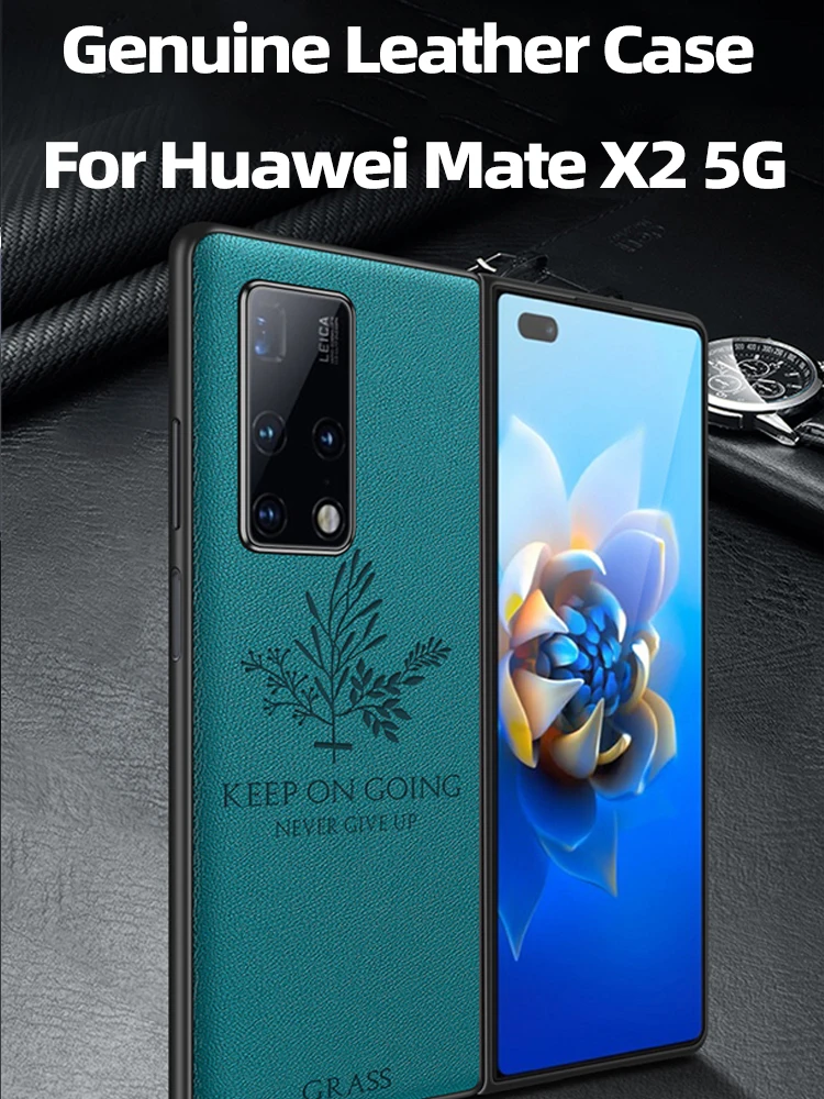 

Чехол из натуральной кожи с откидной крышкой для Huawei Mate X2 5G чехол для Huawei мат X2 Чехол для мобильного телефона из мультфильма «Холодное сердц...