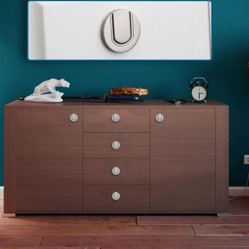 Скрытые ручки для шкафов из цинкового сплава кухонный шкаф выдвижных ящиков