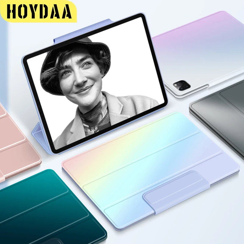 Для iPad Pro 11 12 9 чехол 2020 Тонкий Магнитный для Air 4 умный с поддержкой беспроводного