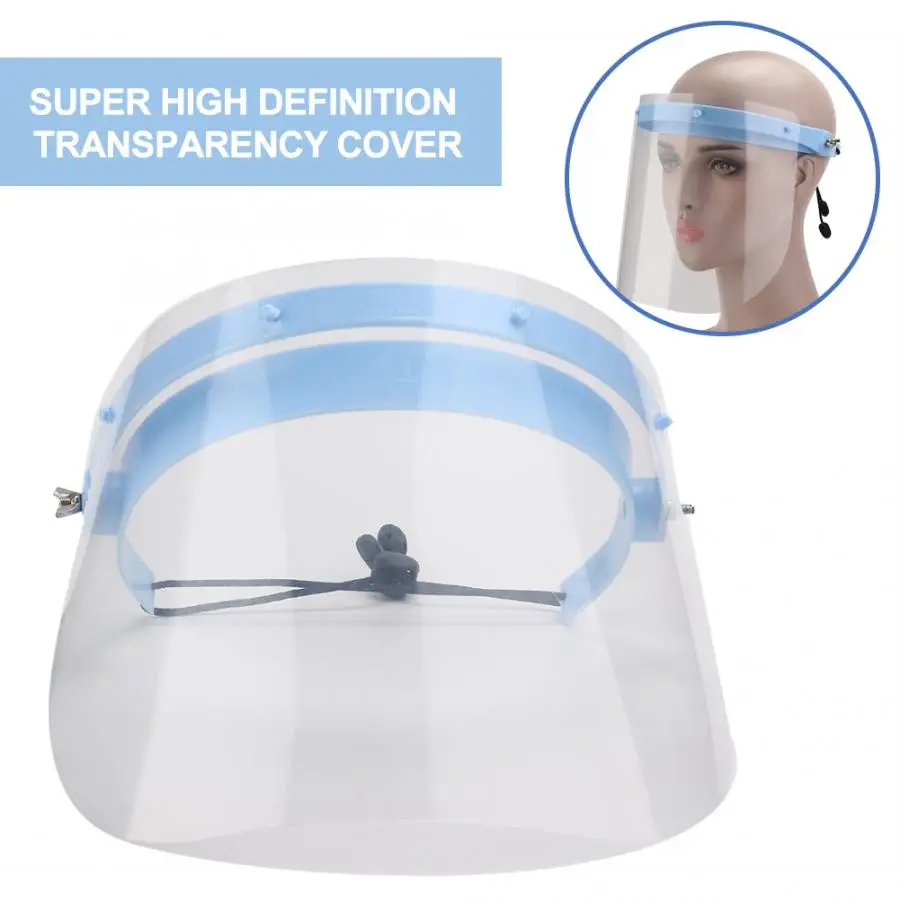 10 шт. защитная маска для лица водонепроницаемая противотуманная с рамкой