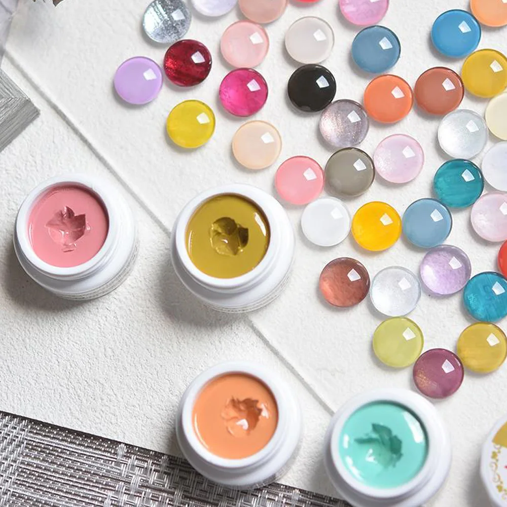 Твердый крем-гель для ногтей гель-Лаки 5 мл Цветной Гель-лак все маникюра гель