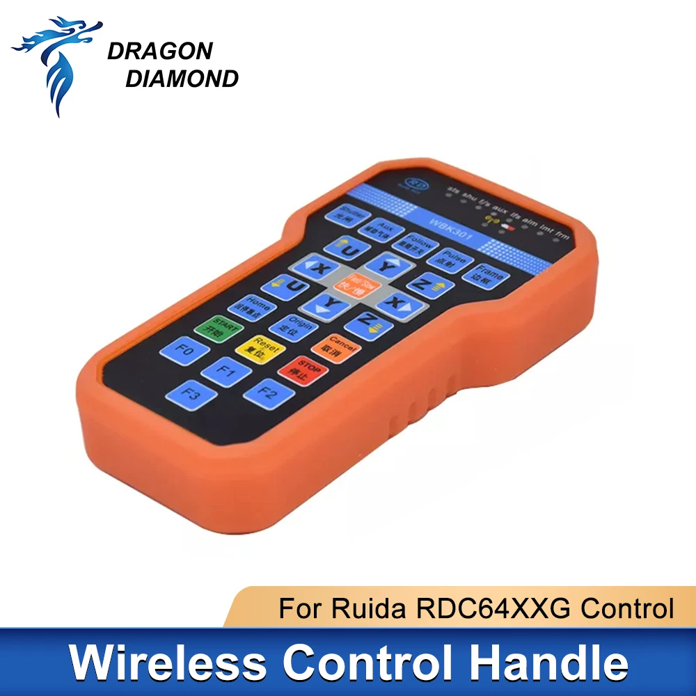 Беспроводная рабочая ручка Ruida BWK301R BWK301T для станка лазерной гравера и резки RDC6442G