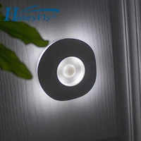 honeyfly motion light sensor night light 3aaa battery corridor ir sensor wall light closet garages hallway cabinet lamp