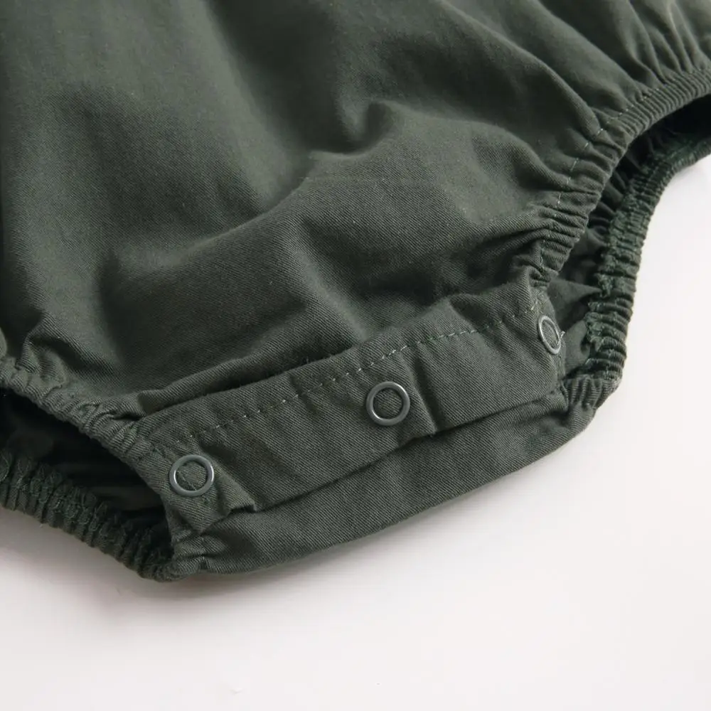 Детское хлопковое боди LILIGIRL для новорожденных с длинными рукавами и цветами|Боди