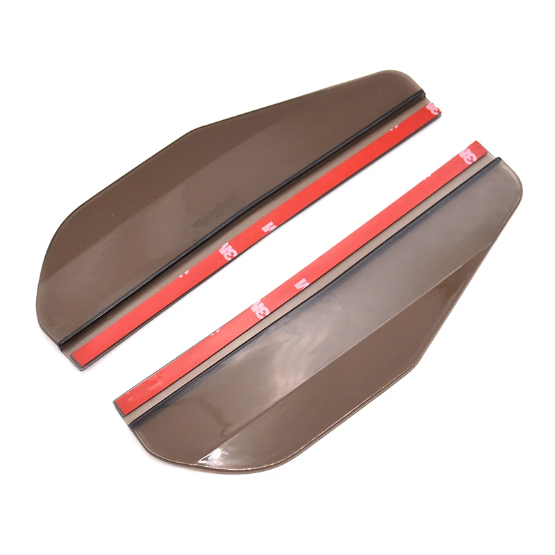 2 шт. автомобильные Стайлинг мягкие резиновые брови-наклейки для Citroen C4 C5 Hyundai Solaris