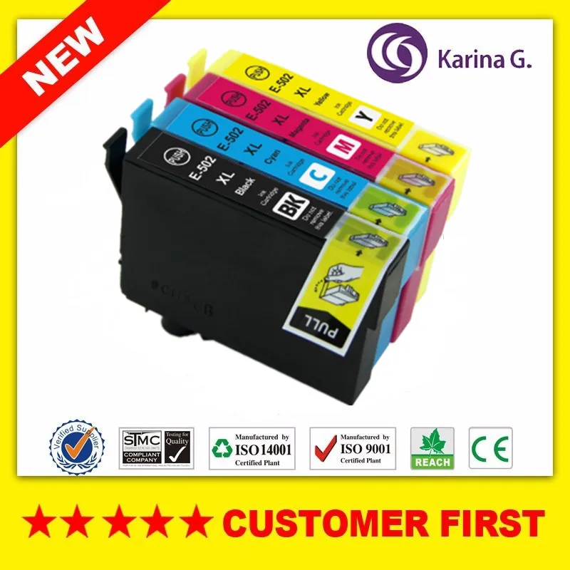 502XL новый совместимый для Epson T502XL T502 чернильный картридж Expression Home XP 5100/XP 5105 WF 2860DWF/WF