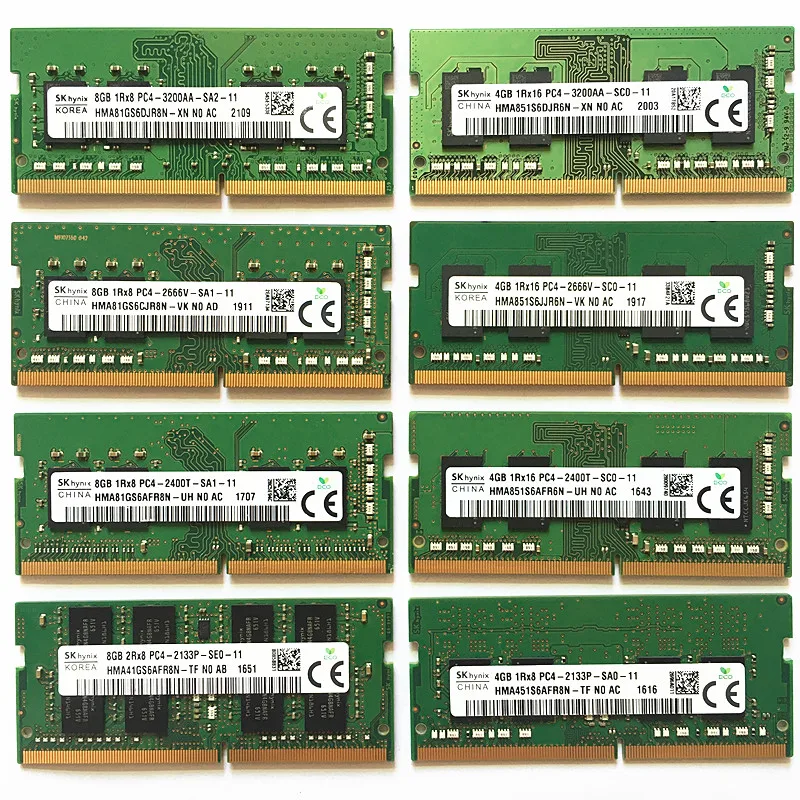 

Оперативная Память DDR4 8 Гб 3200 МГц DDR4 для ноутбука 2666 8 ГБ 4 ГБ ddr4 2400 8 ГБ ОЗУ для ноутбука ddr4 2133 8 ГБ 4 ГБ