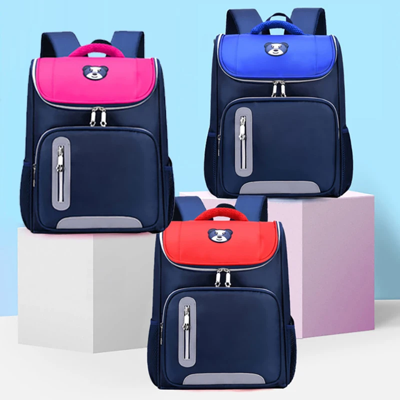 Ceossman School Bag Waterproof Backpack Student Backpack British Style Space Bag Kids Primary School Book Bags For Teenage Girls