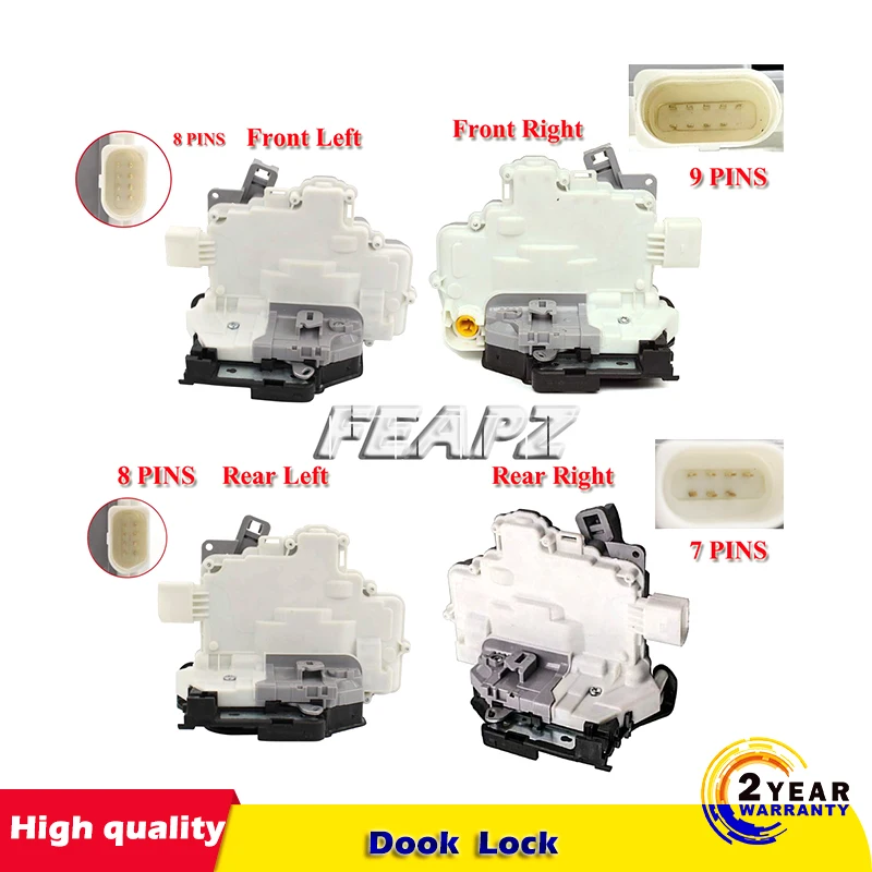 Привод замка двери для Audi q3 q5 q7 A4 B8 b6 VW Skoda Superb Seat Ibiza 8K0839016 3C4839016A 8J2837015A 8J2837016A|Замки и