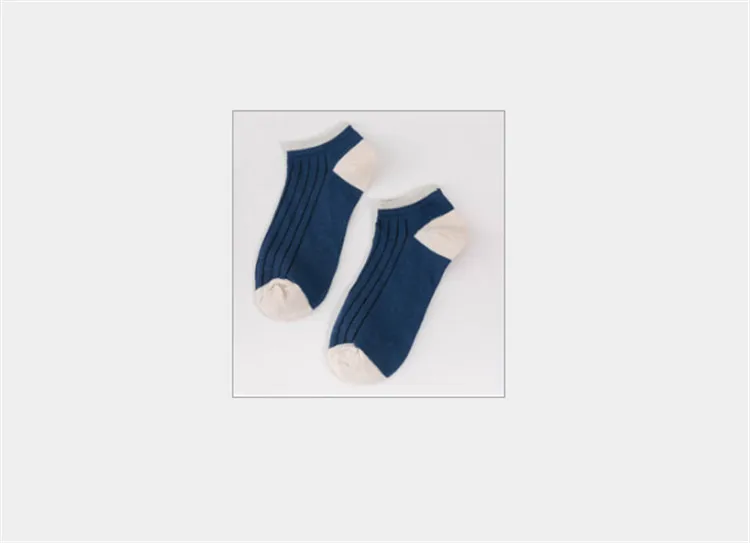 

Casual Men Socks Short Cotton Ankle Socks for Men's Business Low Cut No Show Socks Non-slip Spring Autumn Male Socks