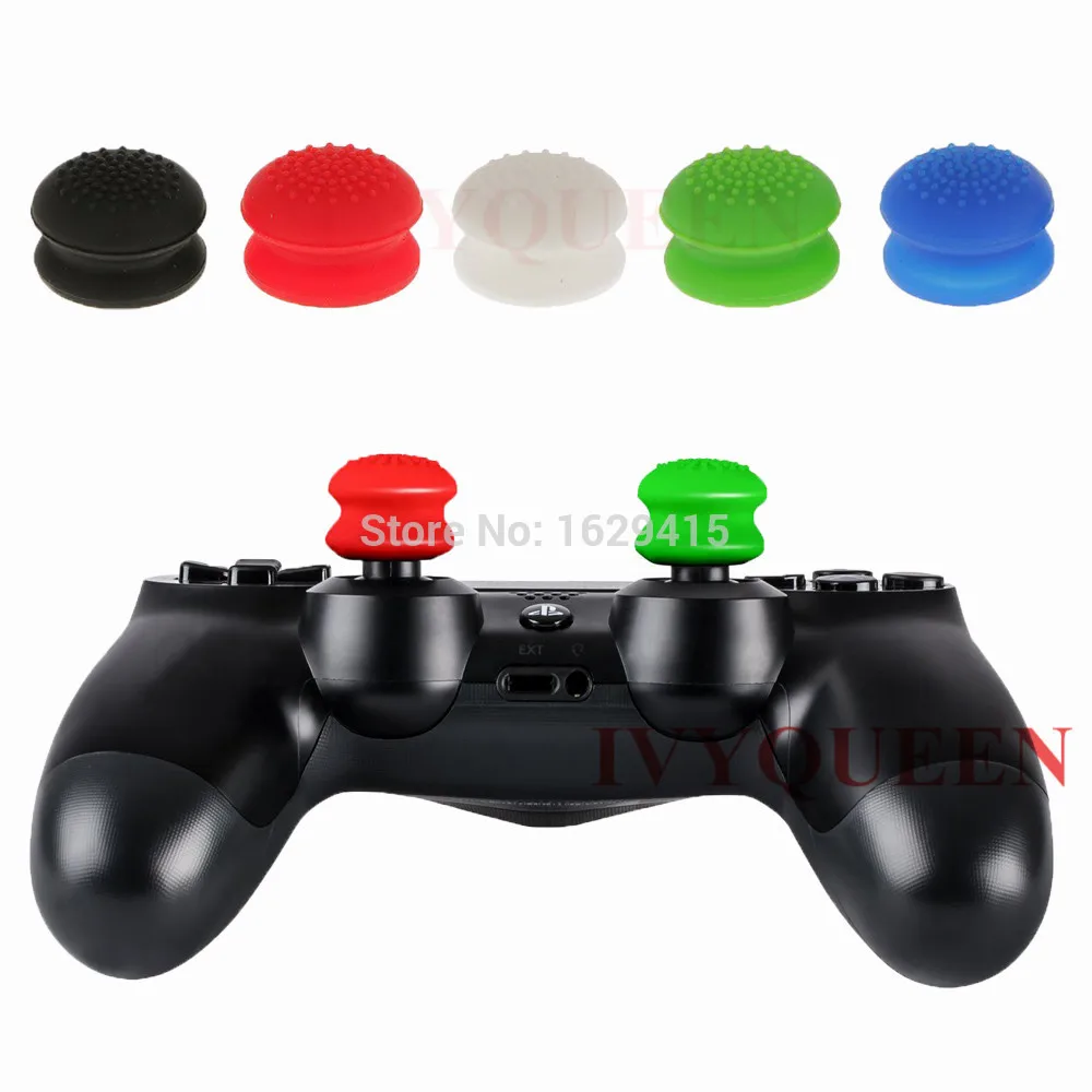 Силиконовые аналоговые стики удлинители IVYUEEN для Playstation 4 PS4 Pro Slim контроллер PS3