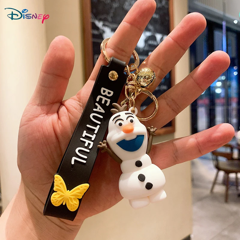 Брелок для ключей Disney холодное сердце аниме снеговик Олаф сумка ключи от