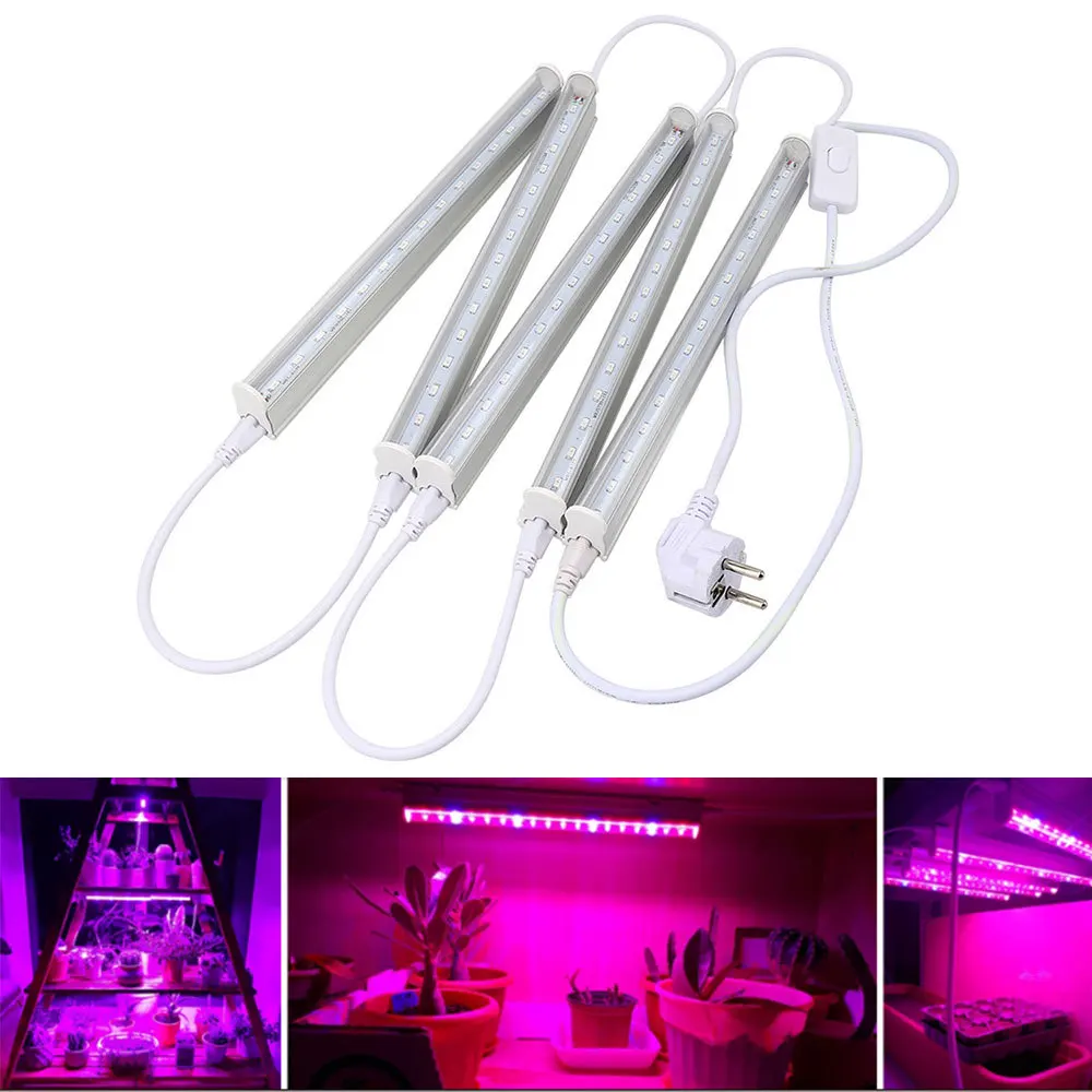 SMD5730 высокоэффективный светодиодный светильник для выращивания красный синий