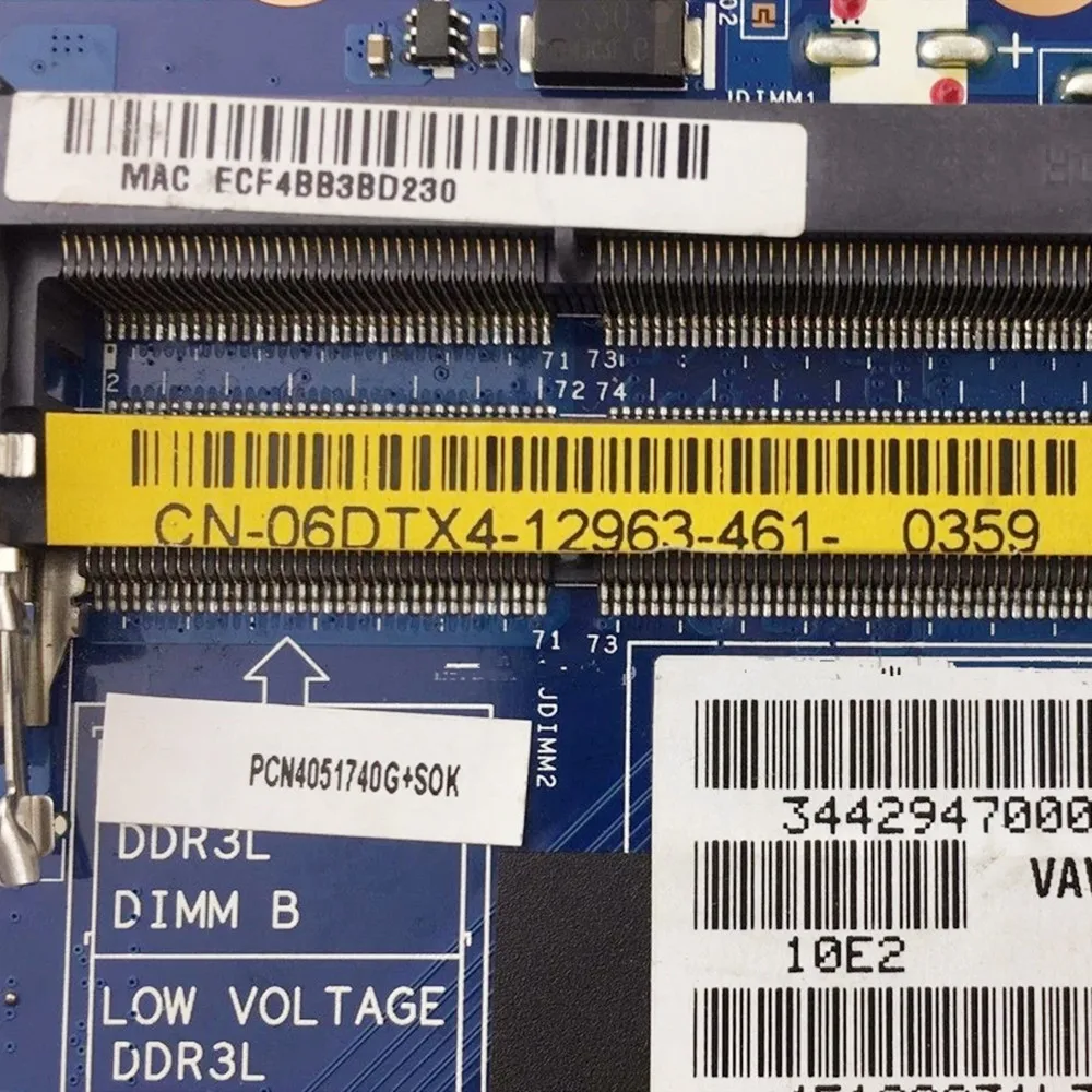 GD For DELL E5440 Laptop Motherboard VAW30 LA-9832P With SR1EN I3-4030U CN-06DTX4 06DTX4 6DTX4 Full Tested Fast Shipping | Компьютеры и
