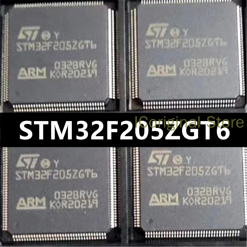 Оригинальные фонарики STM32F205ZGT6 LQFP144 микроконтроллера 32F205ZGT6 микроконтроллеры с