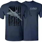 Креативный дизайн футболка с американским флагом Летняя Хлопковая мужская футболка с коротким рукавом и круглым вырезом