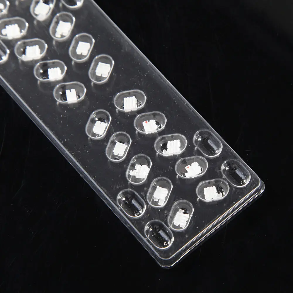 20 шт./компл. стоматологический Керамика подтяжки кронштейн Ортодонтическое